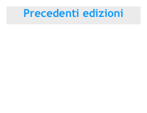 Precedenti edizioni

2007 - Roberto Gobetto
2006 - Claudio Dalvit
2005 - Henriette Molinari
2003 - Alberto Spisni
1999 - Lucia Zetta
