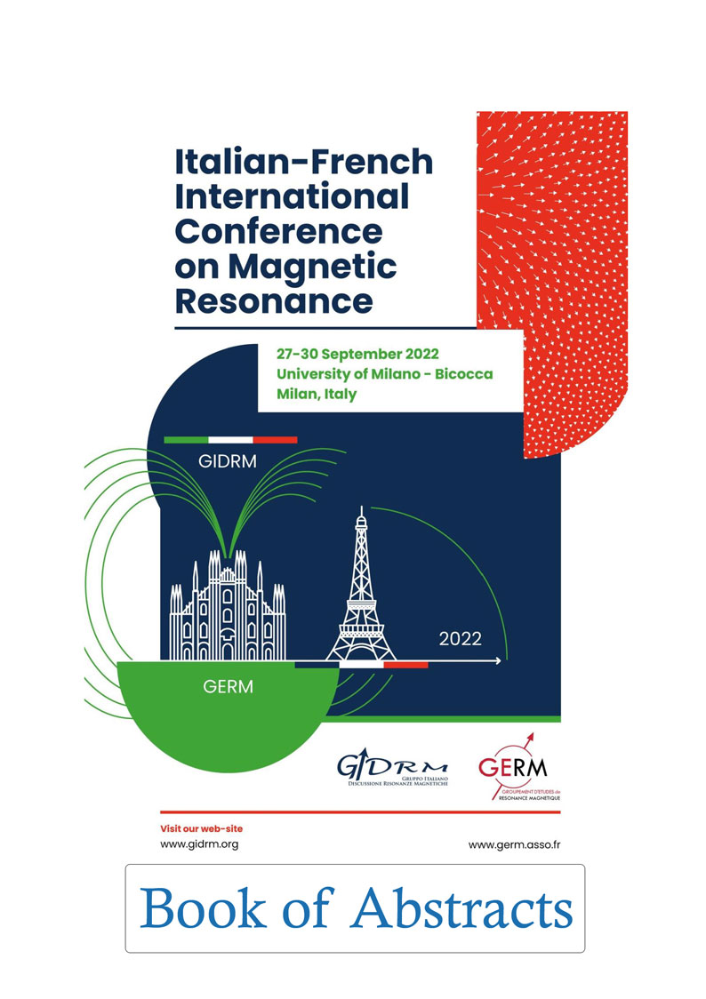 Book of Abstracts Italian French Meeting on Magnetic Resonance