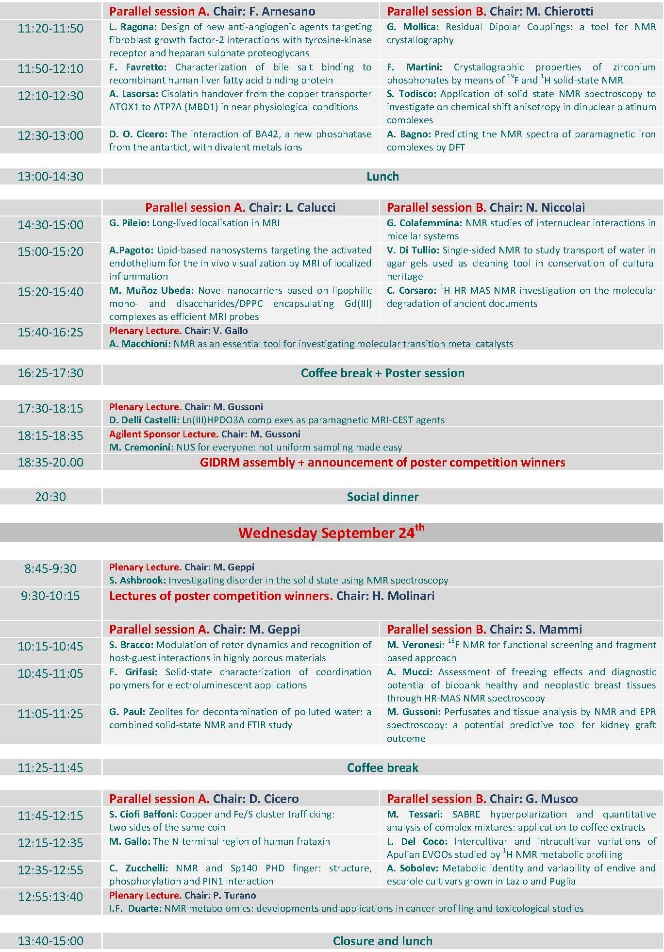 Program Bari finale Pagina 2