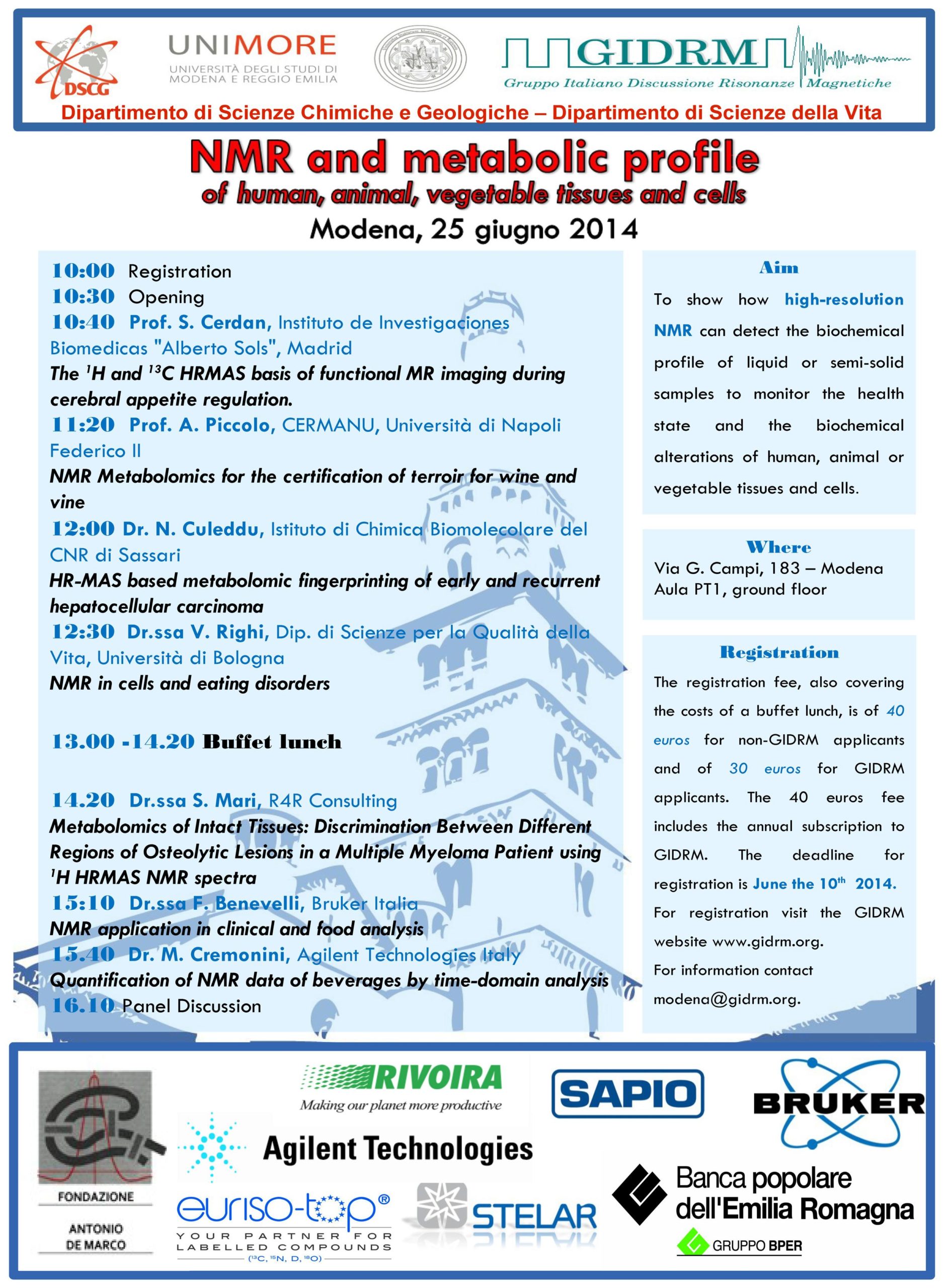 Workshop Modena 25 giugno 2014