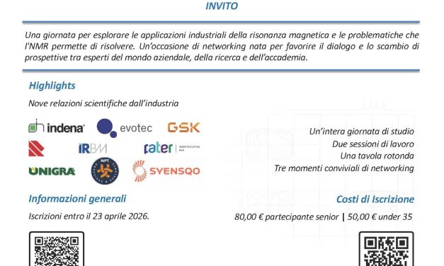 GIDRM/GIRM Day: Applicazioni Pratiche della Risonanza Magnetica nell’Industria